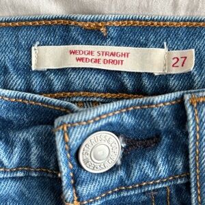 Levi's Women's Straight Leg Jeans - Blue Denim